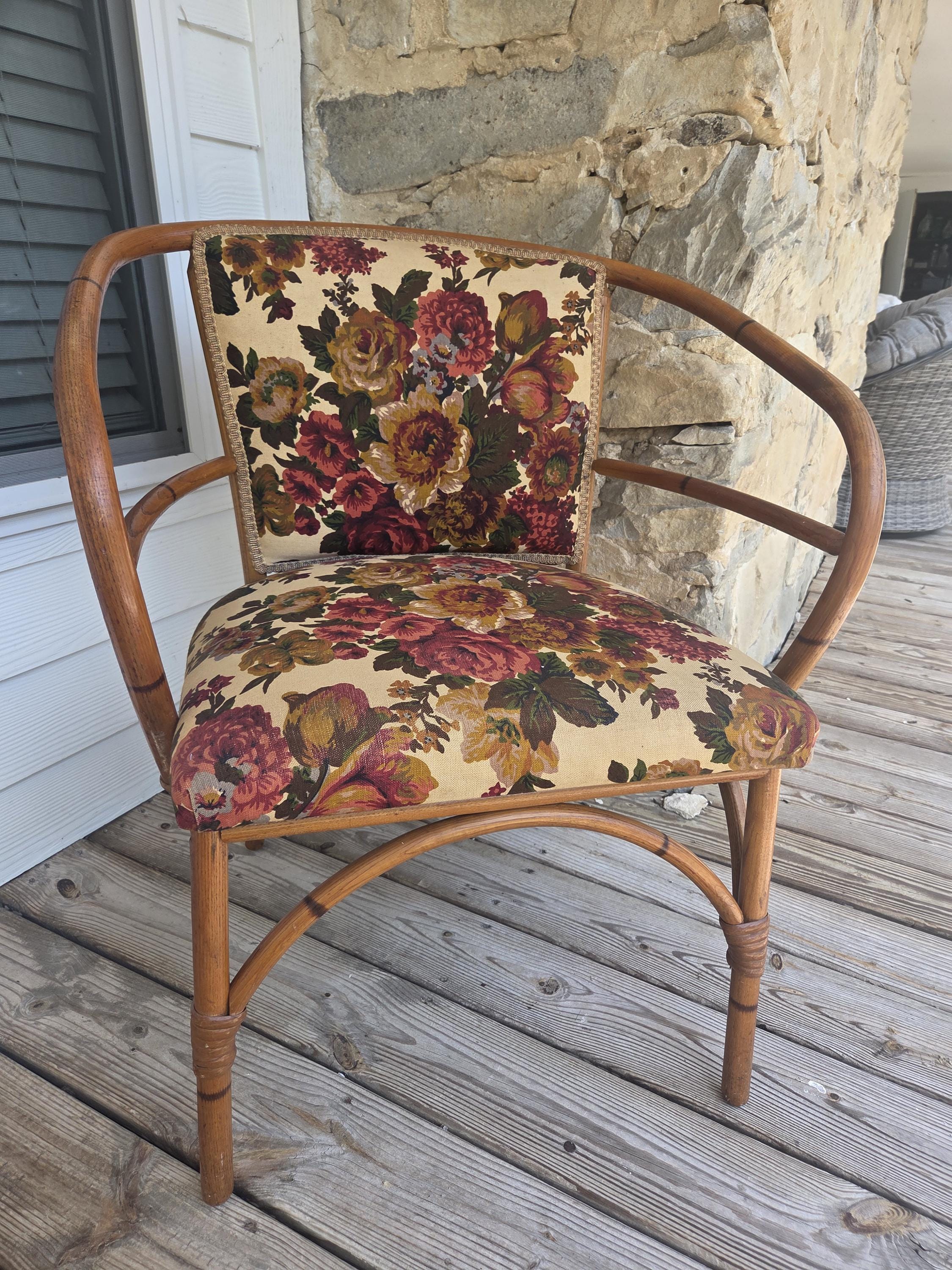 Mid Century Hoop Chair - Etsy