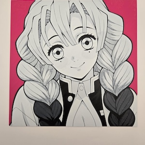 Demon Slayer 3d Frame - Etsy