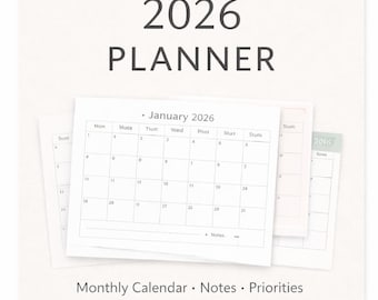 2026 Planner