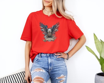 Camiseta gráfica del 250 aniversario (1776-2026), diseño histórico del Día de la Independencia de EE. UU., 4 de julio, medalla del águila calva americana, camiseta unisex.