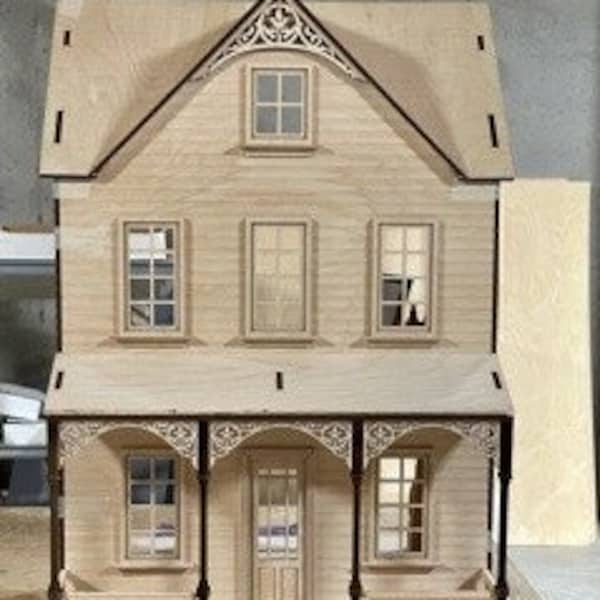Dollhouse Kit 1 12 Etsy