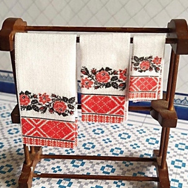 Dollhouse Towels Etsy