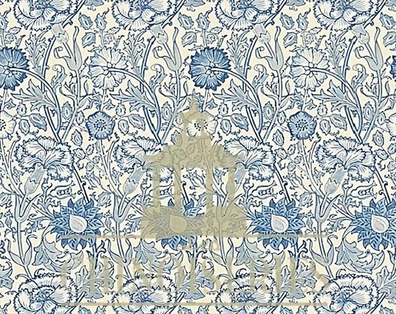 1:12 Dollhouse Miniature WALLPAPER, Diana, Scale One Inch