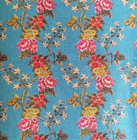 1:12 Dollhouse Miniature FABRIC, Justine, Scale One Inch