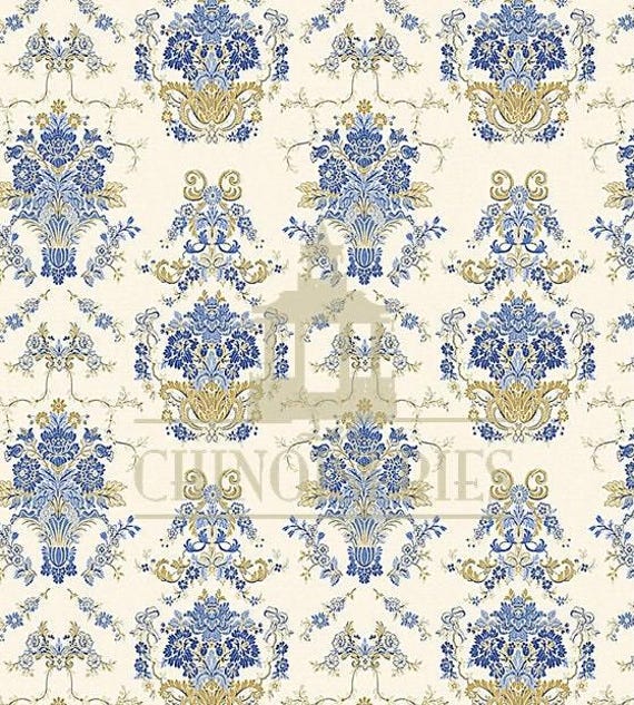 1:12 Dollhouse Miniature WALLPAPER, Julian, Scale One Inch