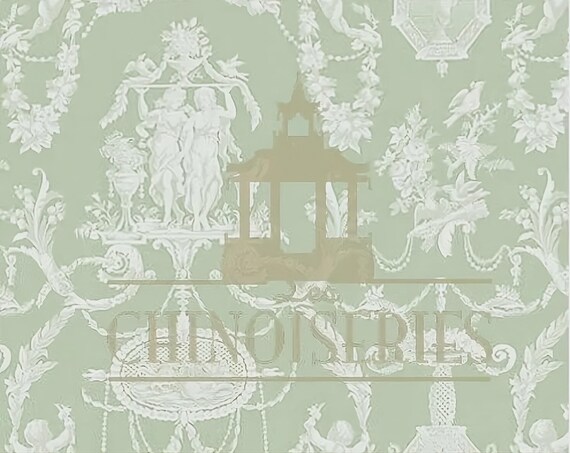 1:12 Dollhouse Miniature FABRIC, Matching Fabric, Cameo, Scale One Inch