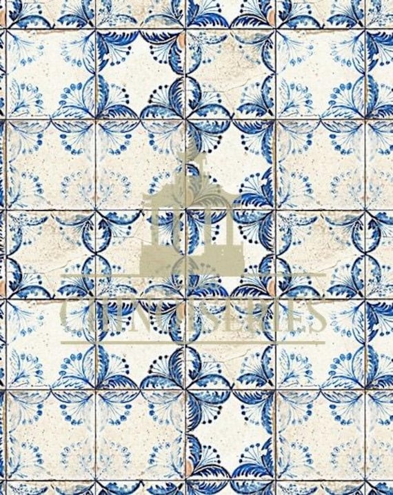 1:12 Dollhouse Miniature WALLPAPER, FLOOR PAPER, Giovanni, Scale One Inch