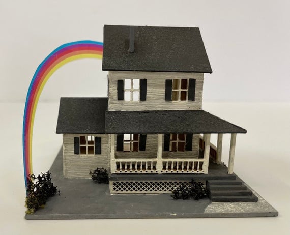 1:144 Micro Mini Wooden Dollhouse Kit, Dorothy, 1/144 Scale