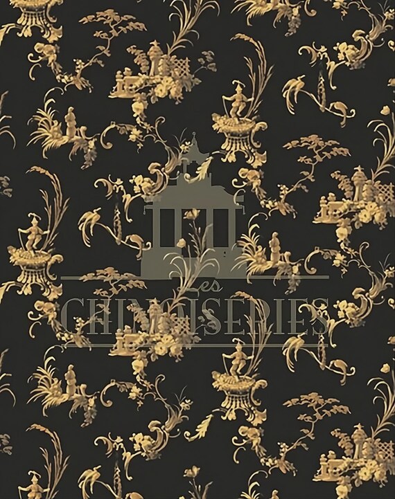 1:12 Dollhouse Miniature WALLPAPER, Drama Queen, Scale One Inch