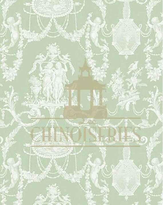 1:12 Dollhouse Miniature FABRIC, Matching Fabric, Cameo, Scale One Inch