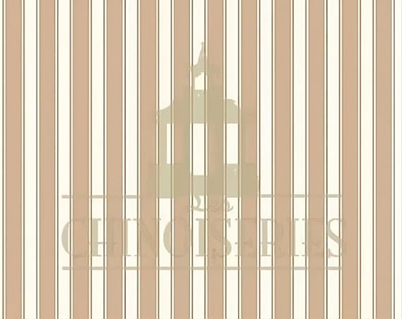 1:12 Dollhouse Miniature WALLPAPER, Countess, Scale One Inch