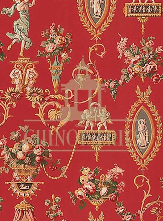 1:12 Dollhouse Miniature WALLPAPER, Roman, Scale One Inch