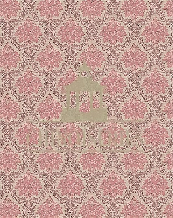 1:12 Dollhouse Miniature WALLPAPER, Marseille, Scale One Inch