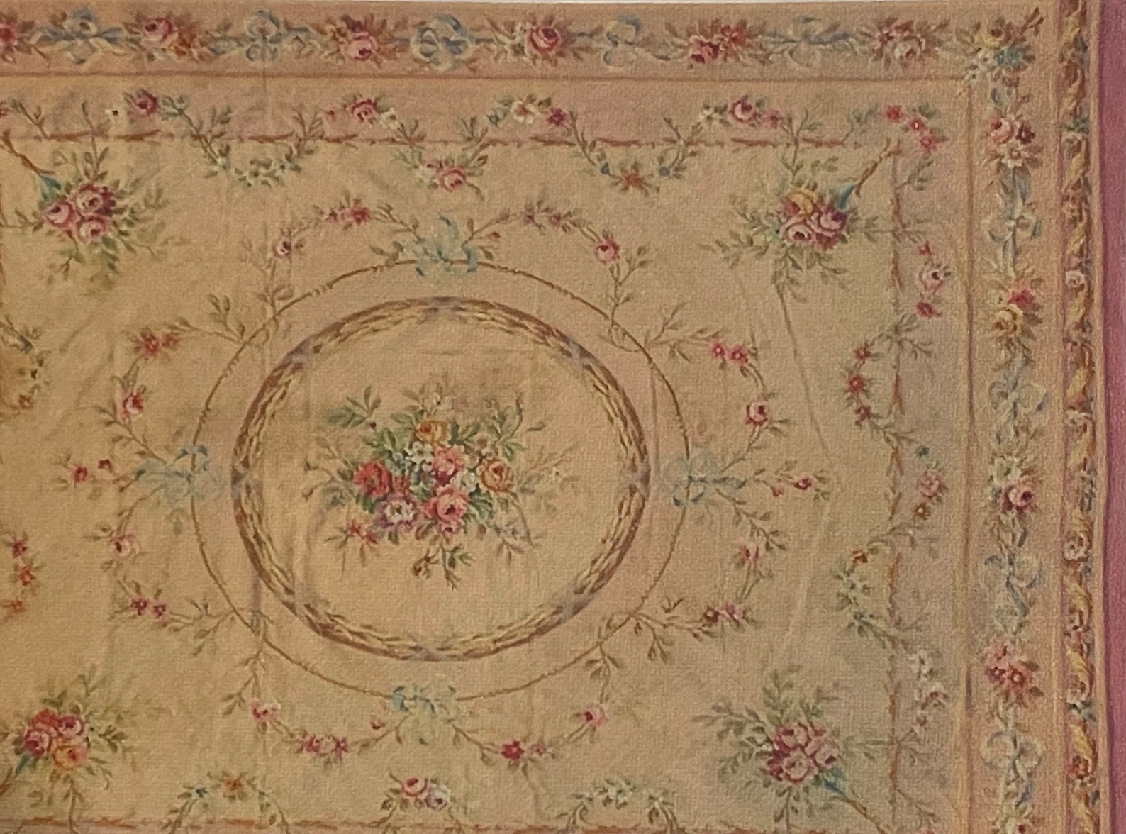 124 Scale French Aubusson Rug Etsy