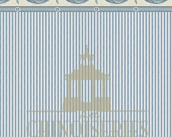 1:12 Dollhouse WALLPAPER, Companion to Gardens of Versailles, Scale One Inch