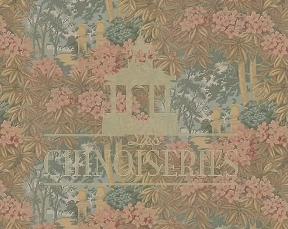 1:12 Dollhouse Miniature WALLPAPER, Echo, Scale One Inch