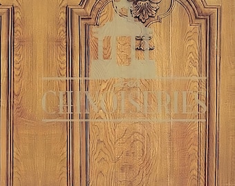 Papel pintado en miniatura para casa de muñecas a escala 1:12, Boiserie, escala 1 pulgada