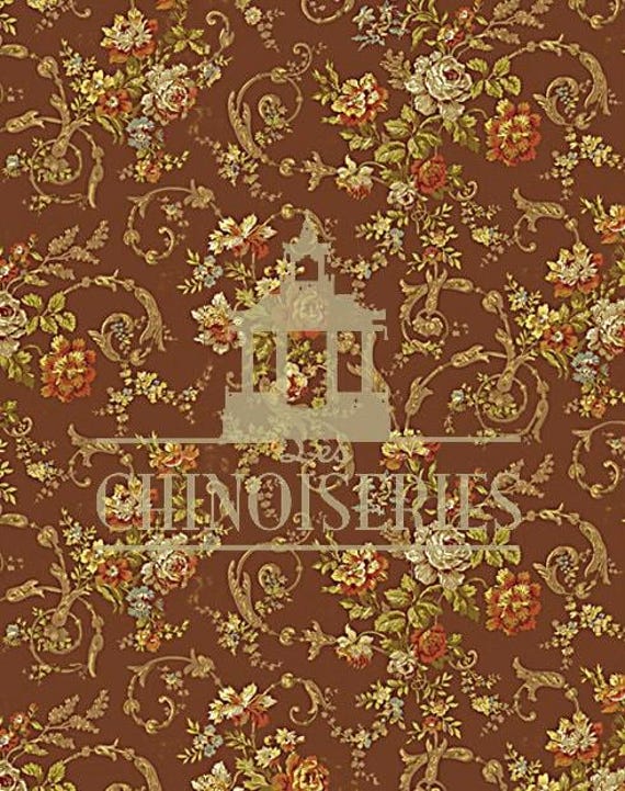 1:12 Dollhouse Miniature WALLPAPER, Lady Godiva, Scale One Inch