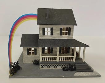 Kit de mini maison de poupée en bois 1:144, Dorothy, échelle 1/144