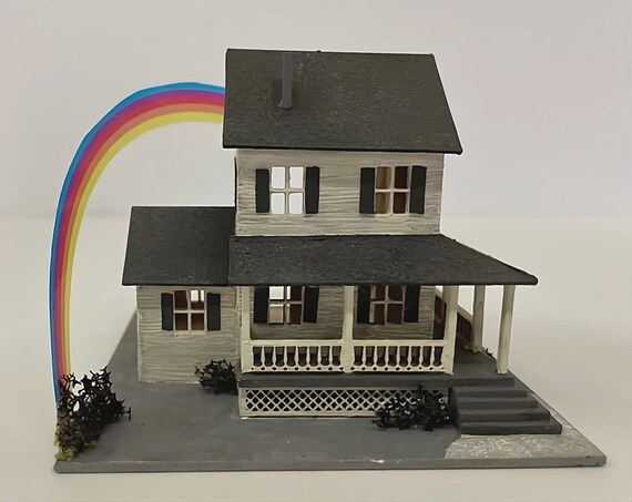 1:144 Micro Mini Wooden Dollhouse Kit, Dorothy, 1/144 Scale