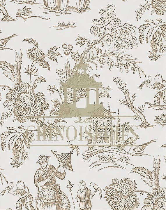 1:12 Dollhouse Miniature WALLPAPER, Antique, Scale One Inch