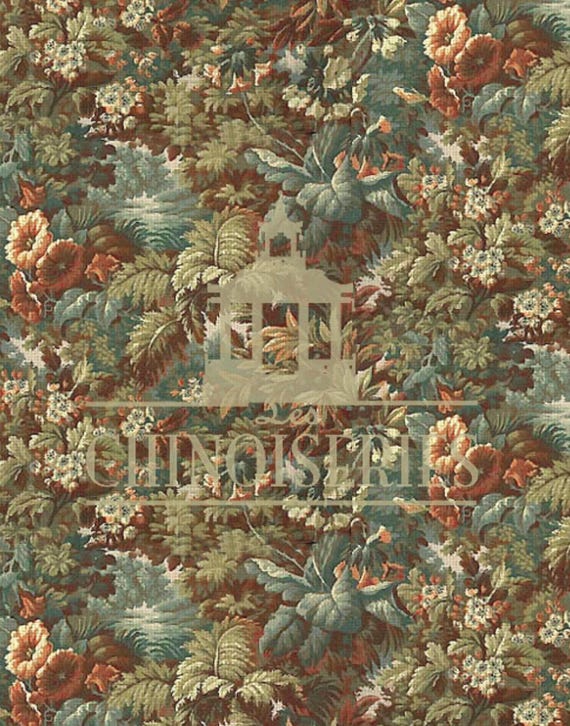 1:12 Dollhouse Miniature WALLPAPER, Florenze, Scale One Inch