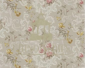 1:12 Dockhusminiatyrtapet, Flourish, skala 2,5 cm