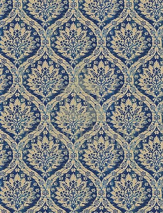1:12 Dollhouse Miniature WALLPAPER, Normandy, Scale One Inch