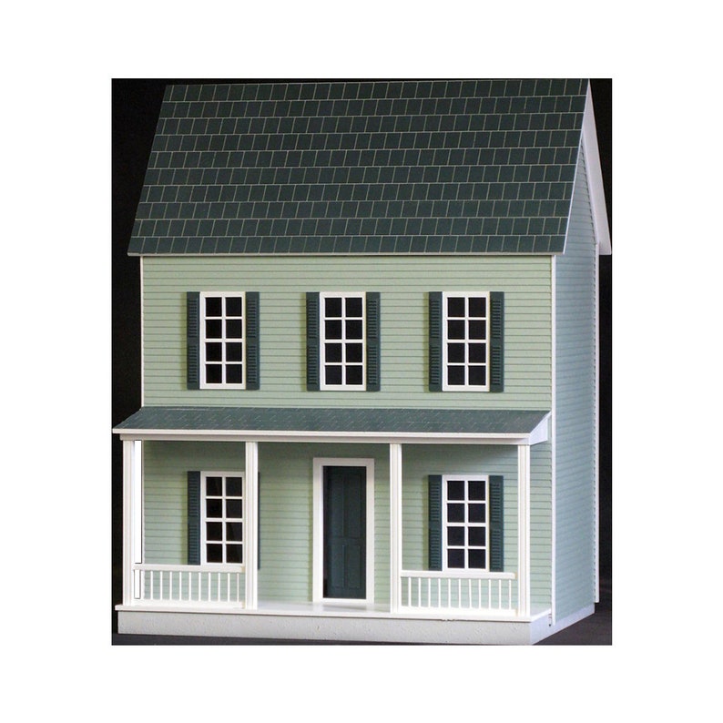Beginners Dream Wooden Dollhouse Kit EZ Quick Fun Scale One Etsy