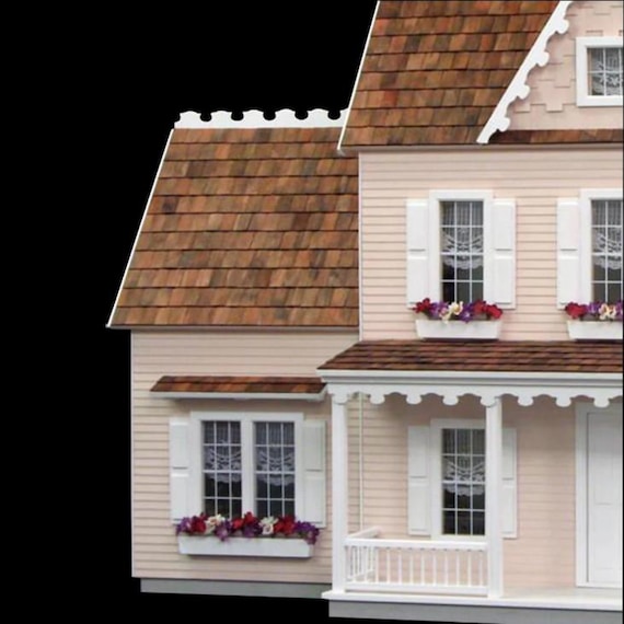2 Room Addition for Emily Vermont Farmhouse, 1:12 scale