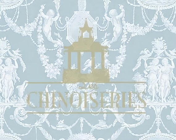 1:12 Dollhouse Miniature WALLPAPER, Cameo, Scale One Inch