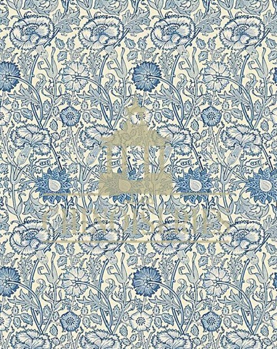 1:12 Dollhouse Miniature WALLPAPER, Diana, Scale One Inch