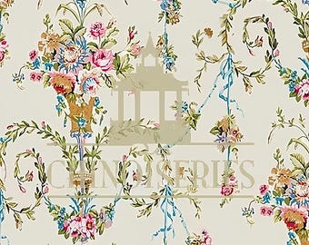 Papel pintado en miniatura para casa de muñecas a escala 1:12, Versalles, escala 1 pulgada