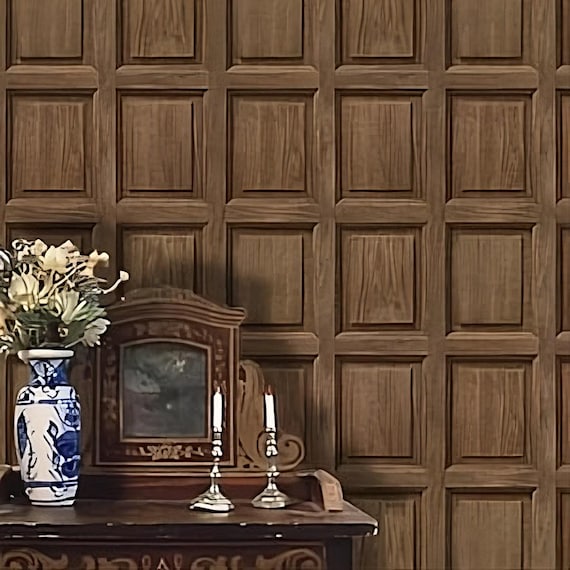 1:12 Dollhouse Miniature WALLPAPER, CEILING PAPER, Oxford, Scale One Inch