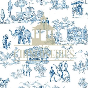 1:12 Dollhouse Miniature FABRIC, Matching Fabric, Good Fortune, Scale One Inch