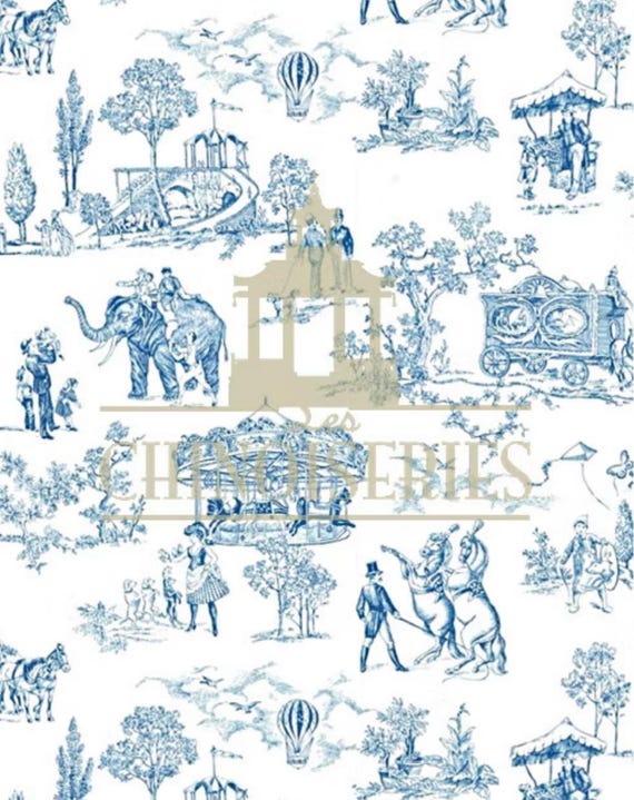 1:12 Dollhouse Miniature FABRIC, Matching Fabric, Good Fortune, Scale One Inch