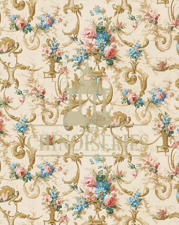 1:12 Dollhouse Miniature FABRIC, Matching Fabric, Magical, Scale One Inch