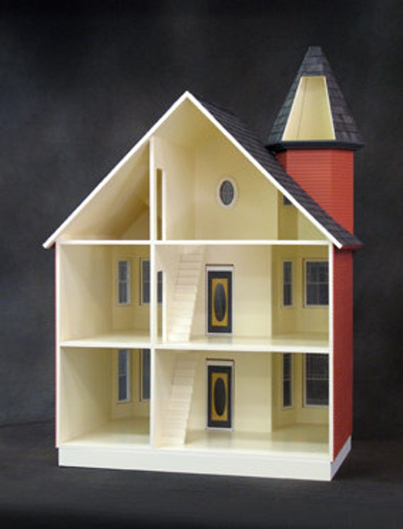 painted lady dollhouse kit