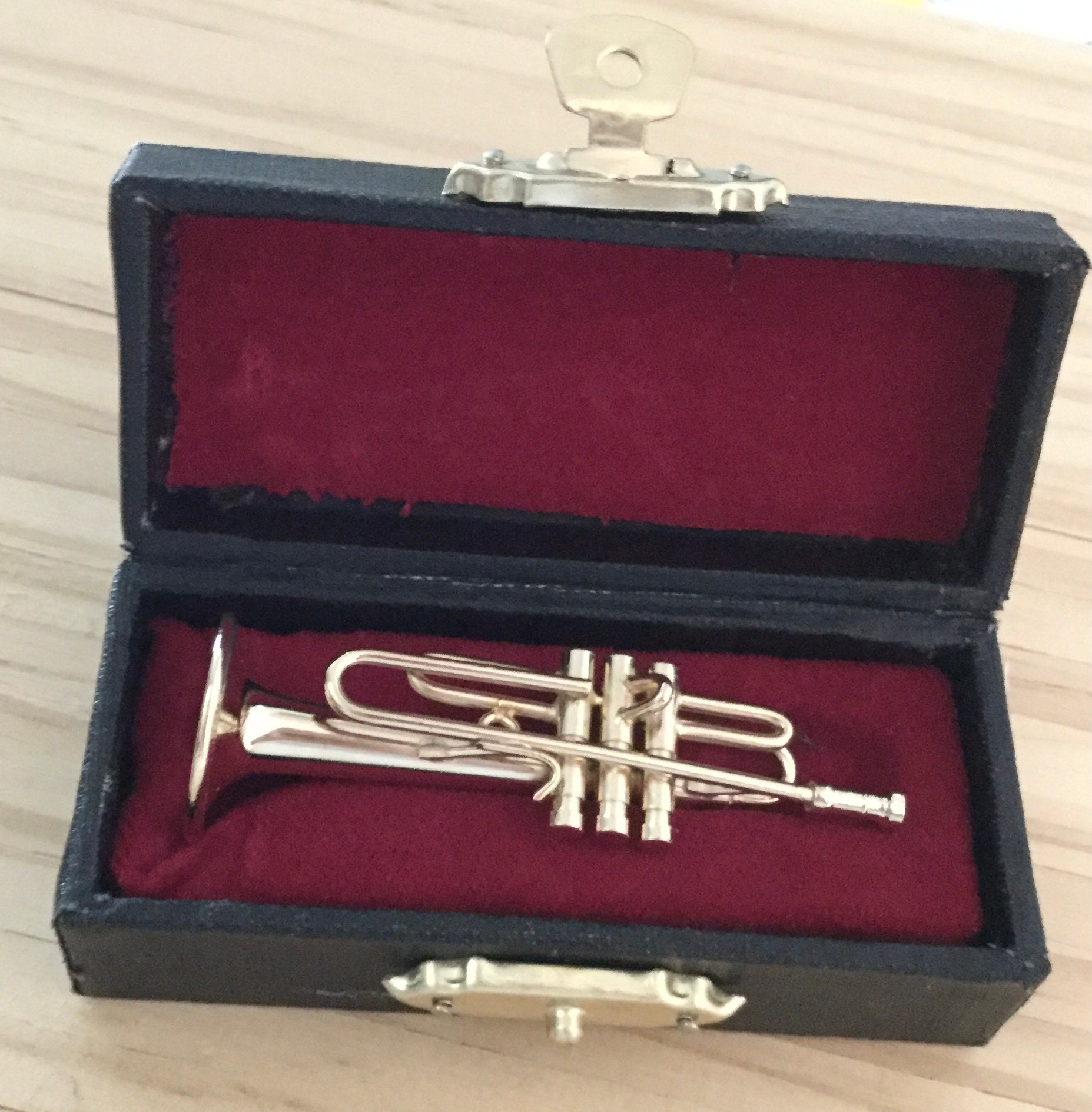 Trompette miniature personnalisée Cadeau musical Instrument GIfts