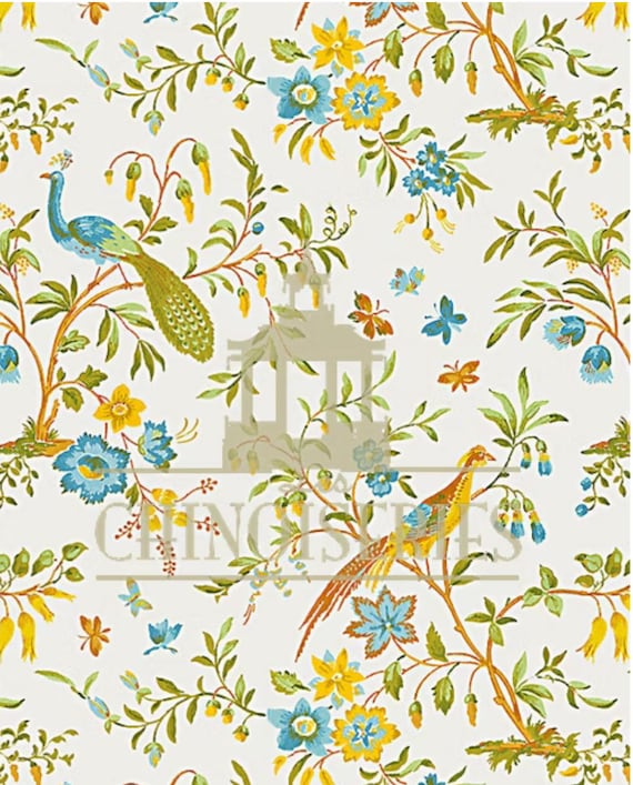 1:12 Dollhouse Miniature FABRIC, Matching Fabric, Peyton, Scale One Inch