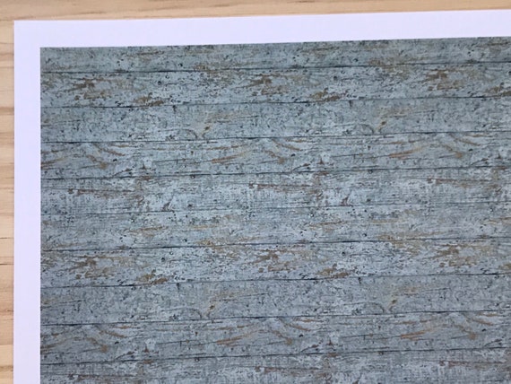 Dollhouse Miniature Flooring Wallpaper, Reed, 1:12 scale