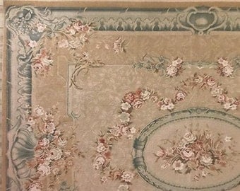 1:24 scale French Aubusson Rug