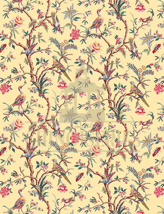 1:12 Dollhouse Miniature WALLPAPER, Noah’s Sunny Day, Scale One Inch