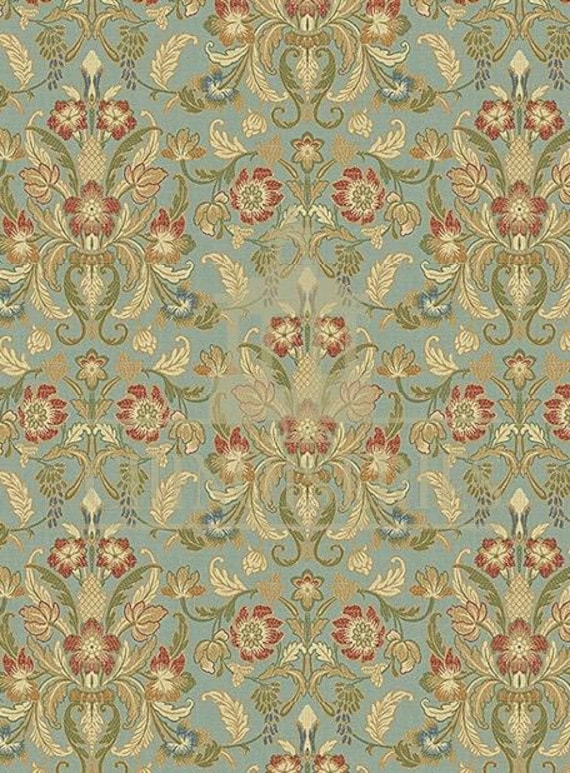 1:12 Dollhouse Miniature WALLPAPER, WM, Scale One Inch