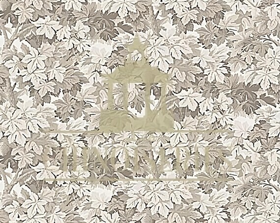 1:12 Dollhouse Miniature WALLPAPER, May-December, Scale One Inch
