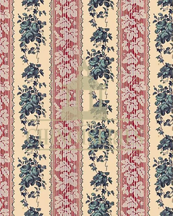 Dollhouse Miniature FABRIC, Matching FABRIC, Legacy, 1:12 scale