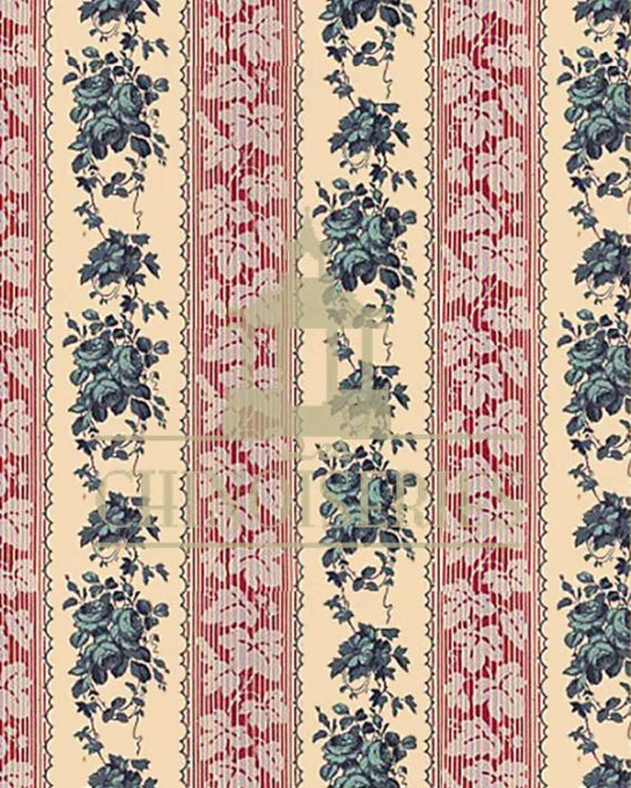 Dollhouse Miniature WALLPAPER, Legacy, 1:12 scale