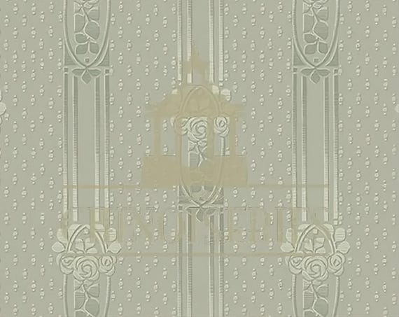1:12 Dollhouse Miniature WALLPAPER, Neuilly-sur-Seine, Scale One Inch