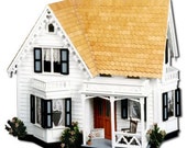 Kit de casa de muñecas madera, 