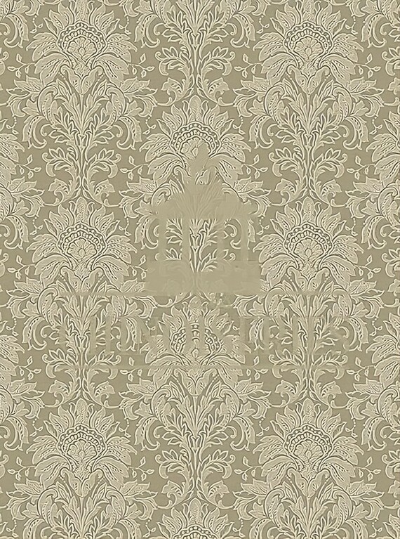 1:12 Dollhouse Miniature WALLPAPER, Diane, Scale One Inch